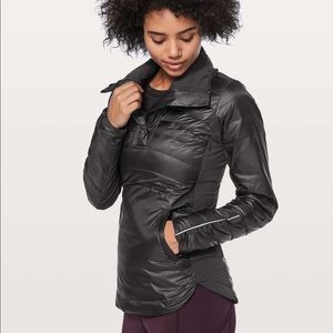 Lululemon Black Down for a Run Pullover II